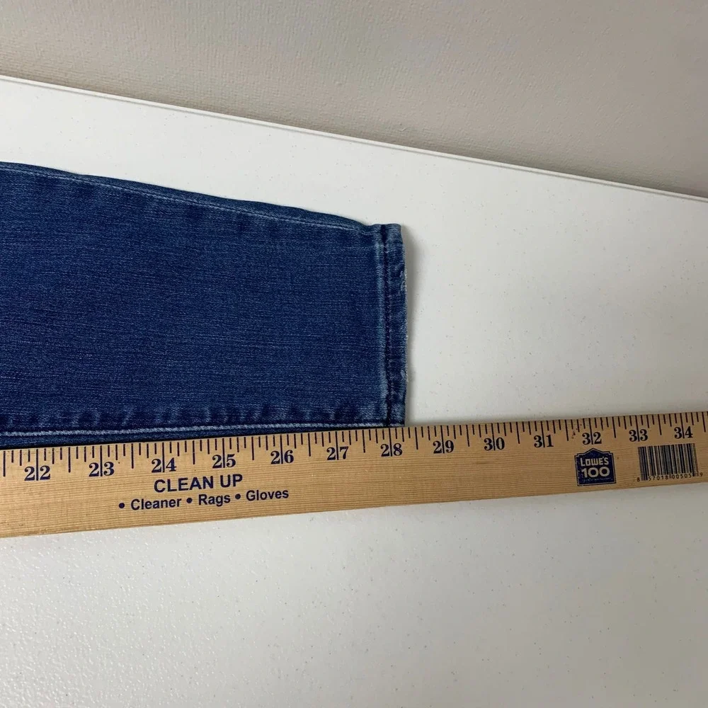 Athleta Sculptek Ultra Skinny Jeans‎ Womens 8 Blue Stretch Denim Pants